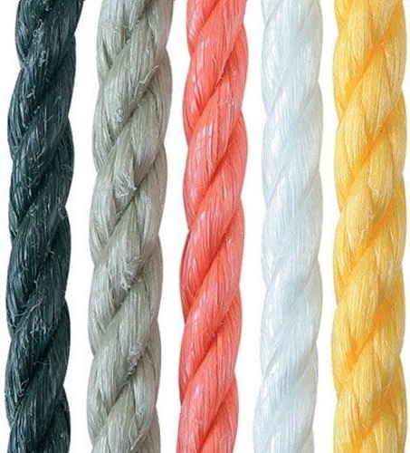 Corde torsadée en polypropylène colorée 6 mm 100 m