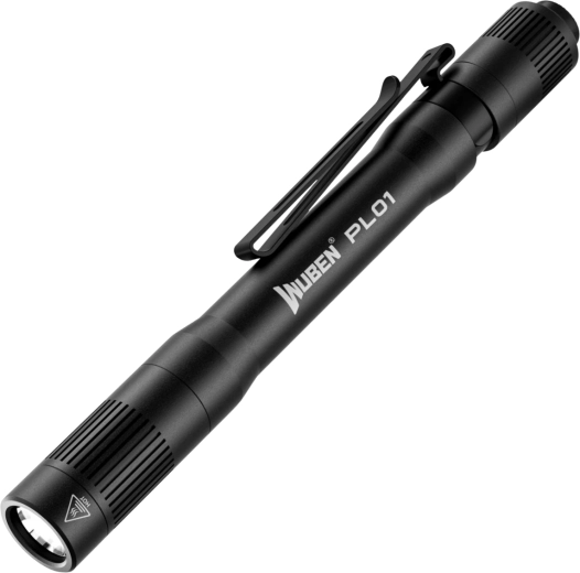 Lampe torche LED de poche Wuben PL01 en forme de stylo 650 lm noire