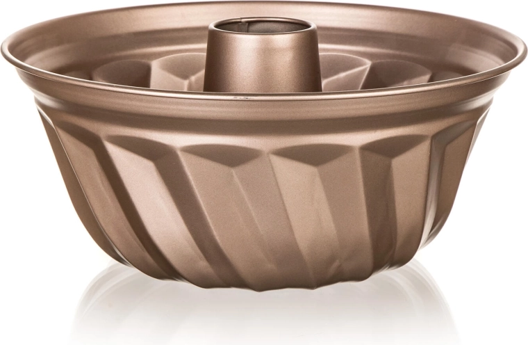 Moule à kouglof Culinaria Gold 25 cm avec revêtement antiadhésif