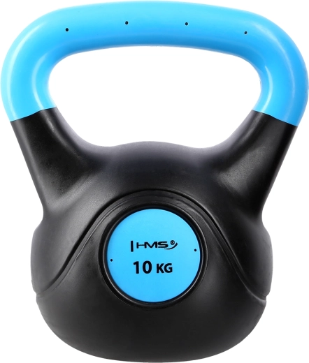 Kettlebell composite 10 kg HMS KPC bleu