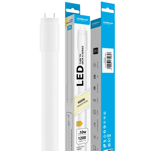 Modee tube LED T8 10 W 1200 lm blanc neutre