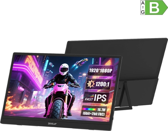 Moniteur portable Zeuslap 15,6" Full HD