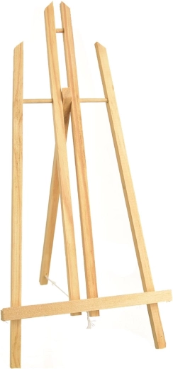 Chevalet de peinture en bois 24 × 4 × 50 cm