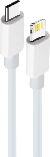 Maxlife câble USB‑C – Lightning 1 m, blanc