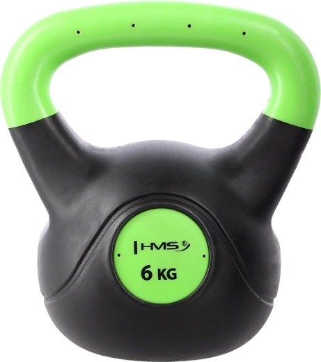 Kettlebell composite HMS Vin-Bell 6 kg vert