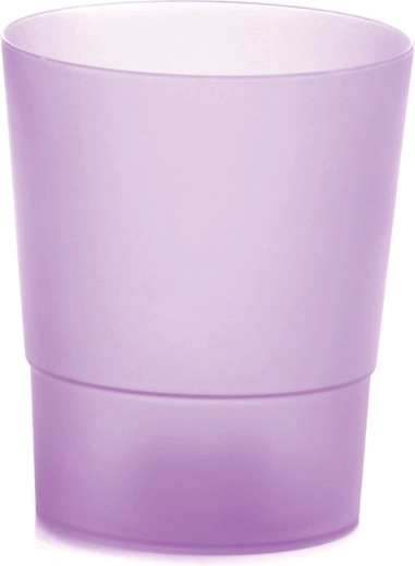 Cache-pot pour orchidées Coubi Orchid 12,5 cm – violet transparent