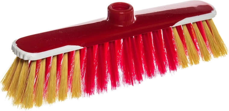 Balai 28 cm avec filetage grossier, en plastique