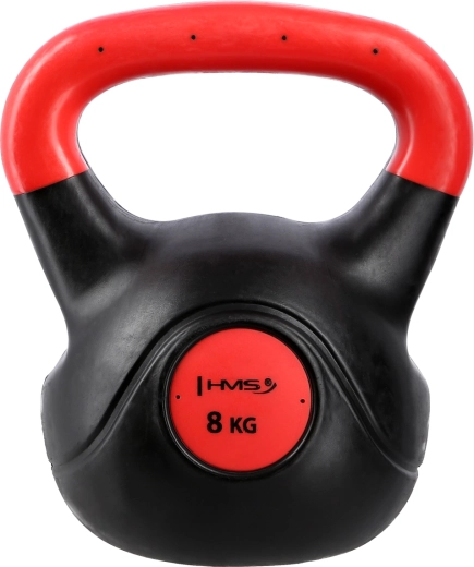 Kettlebell composite HMS KPC 8 kg rouge