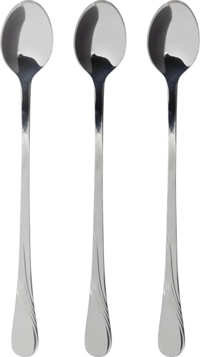 Cuillères à latte Celestra en acier inoxydable, 3 pcs