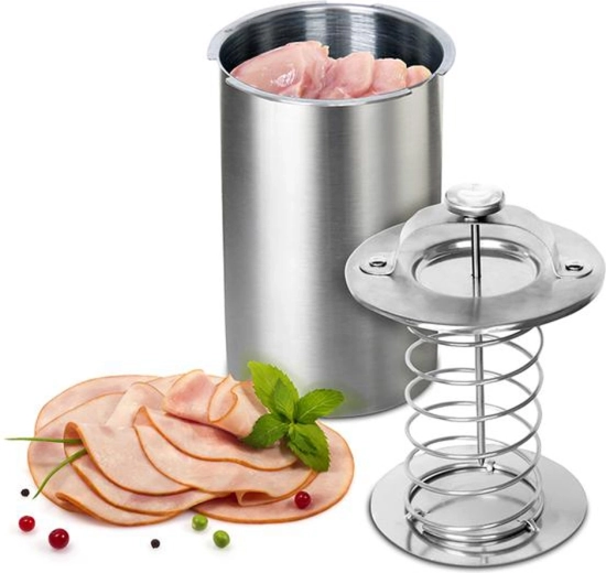 Moule à jambon en acier inoxydable avec thermomètre TORO