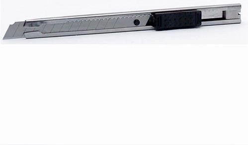Couteau à lame sécable 9 mm en acier inoxydable