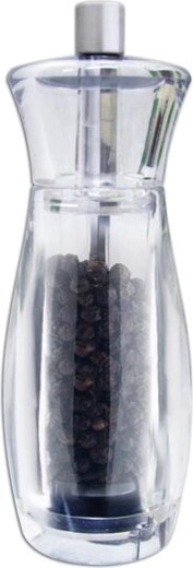 Moulin à poivre mécanique, métal et plastique, 14 cm