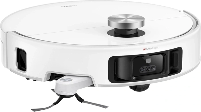 MOVA V70 Ultra Pure aspirateur robot avec fonction serpillière et station d’accueil (blanc)