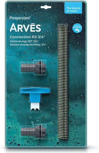 Kit de raccordement pour cuves d’eau de pluie 3/4