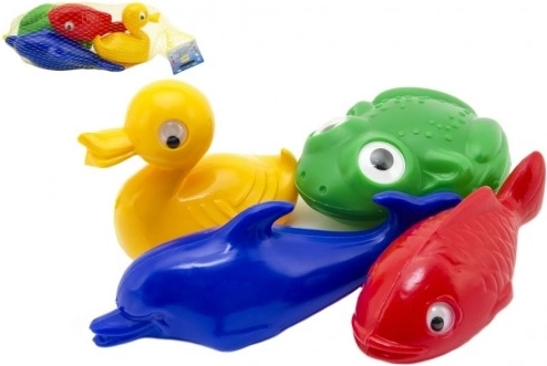 Ensemble d'animaux flottants pour le bain et la piscine