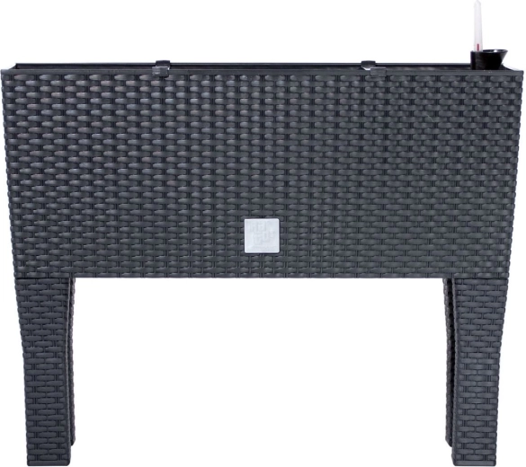 Jardinière haute à réserve d’eau Rato Case High 80 cm anthracite
