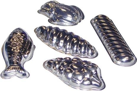 Ensemble de moules à pâtisserie – mix n° 1, 30 pcs