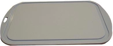 Planche à découper en plastique 34 × 23 cm, bords arrondis, assortiment de couleurs