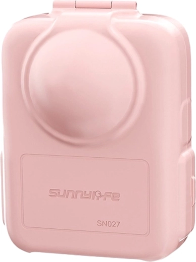 Étui de protection semi-ouvert Sunnylife pour DJI Osmo 360 (rose)