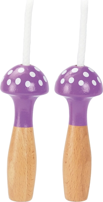 Corde à sauter violette à pois VILAC