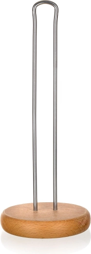 Porte-essuie-tout Apetit 28 cm, métal et bois