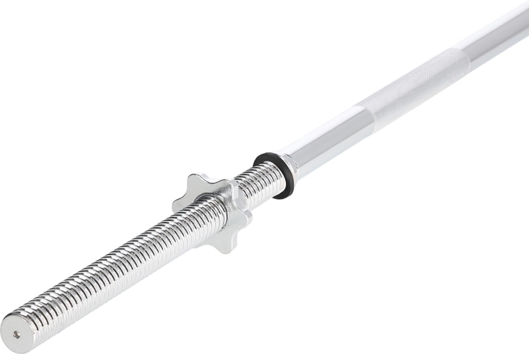 Barre de musculation chargeable HMS à deux mains 220 cm, diamètre 30 mm