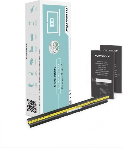 Batterie Movano pour Lenovo G500s, Z710, G50-45 et G50-70 (4400 mAh, 63 Wh)
