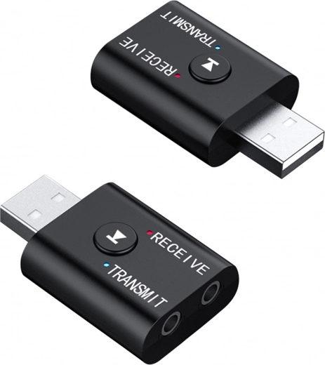 Transmetteur et Récepteur Bluetooth 5.0 2‑en‑1