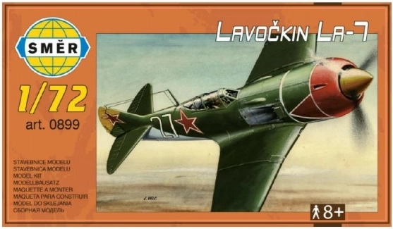 Modèle d'avion Lavochkin La-7 à l'échelle 1:72