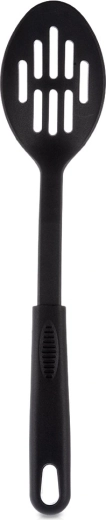 Écumoire noire perforée BLACKLINE 30,5 cm
