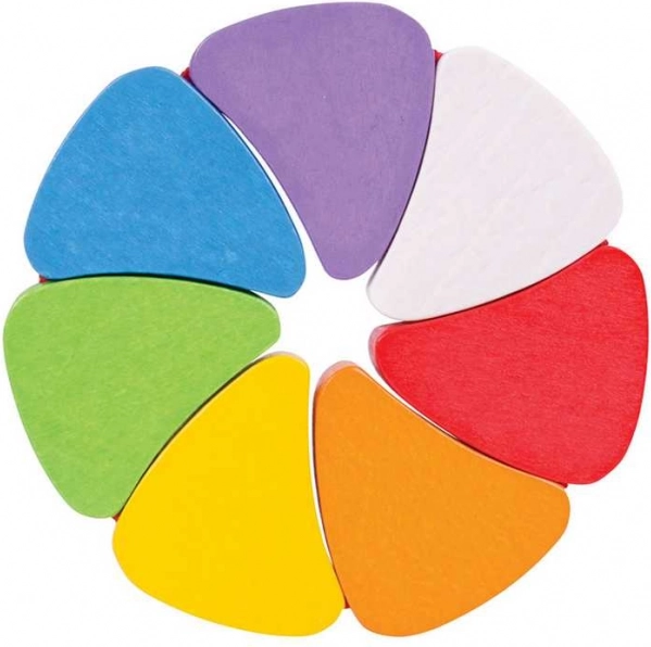 Hochets de Feuilles Arc-en-ciel