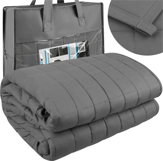 Couverture lestée Isomedix 6 kg 200 × 150 cm grise