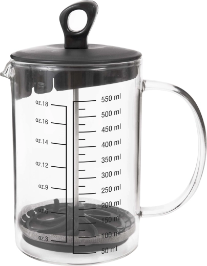 Cafetière et théière à piston filtrant 660 ml