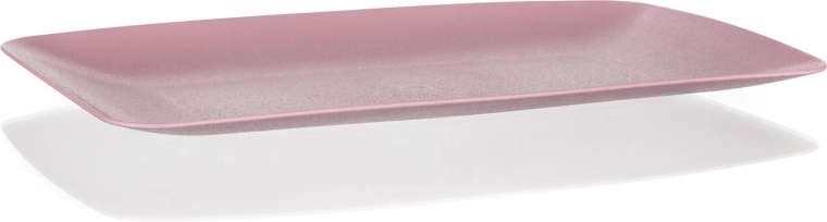 Plateau de service rose 33 × 18 cm Culinaria