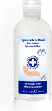 Gel antibactérien pour les mains à l’alcool 100 ml