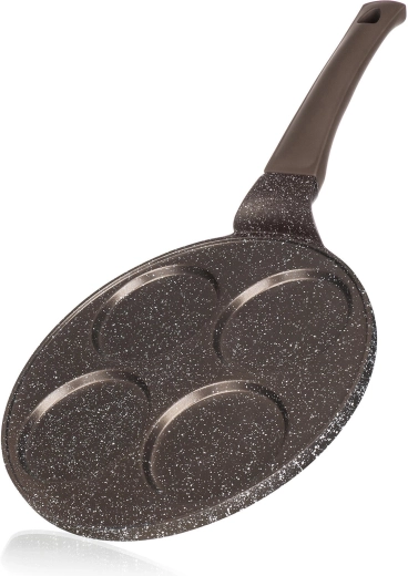 Poêle à pancakes Granite Brown 26 cm avec revêtement antiadhésif