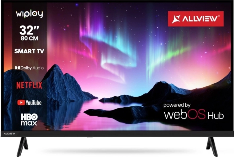 Téléviseur LED 32 pouces avec webOS et applications intelligentes