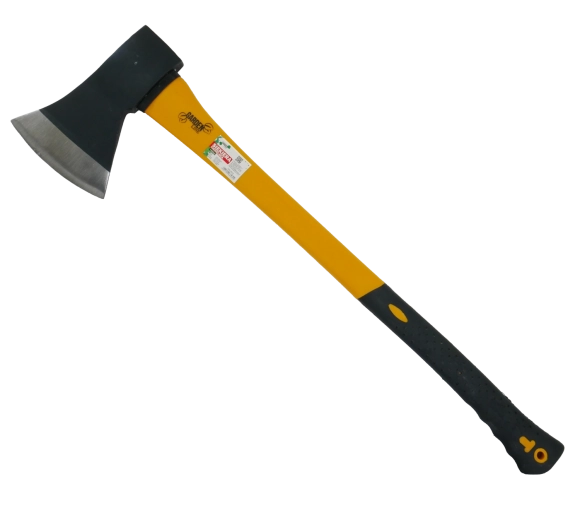 Hache de charpentier 1400 g avec manche de 70 cm