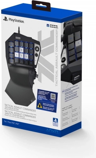 Clavier gaming mécanique Tactical Assault Commander pour PS5, PS4 et PC