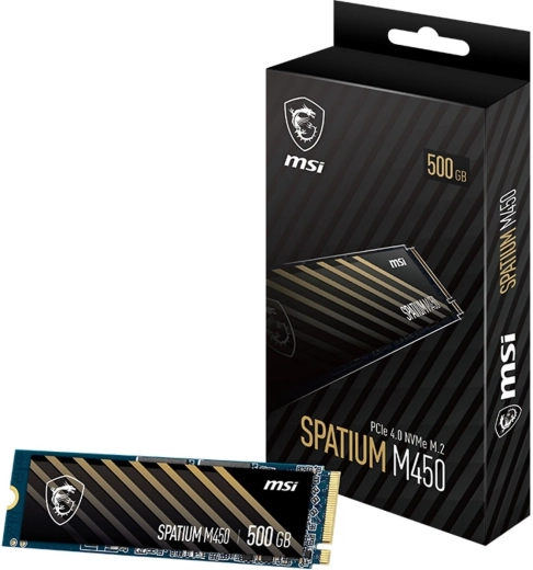 MSI SPATIUM M450 500 Go NVMe M.2 SSD