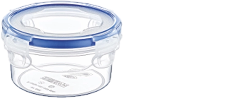 Boîte ronde en plastique Saver Box 0,25 l