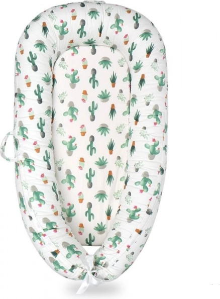 Nid pour bébé 90 × 50 cm – motif cactus