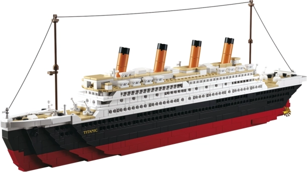Set de construction SLUBAN Titanic – grand modèle de 1018 pièces
