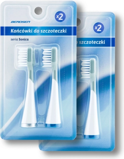 Têtes de rechange pour brosse à dents sonique Berdsen, 4 pcs