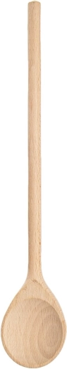 Cuillère en bois ronde 25 cm