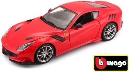 Modèle métallique Bburago Ferrari F12 TDF rouge 1:24