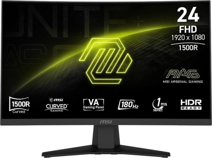 Moniteur incurvé 23,6" MAG 244C LED FHD 180 Hz noir