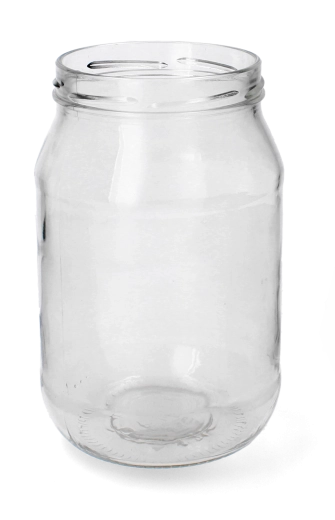 Bocal en verre 1,7 l à large ouverture 100 mm