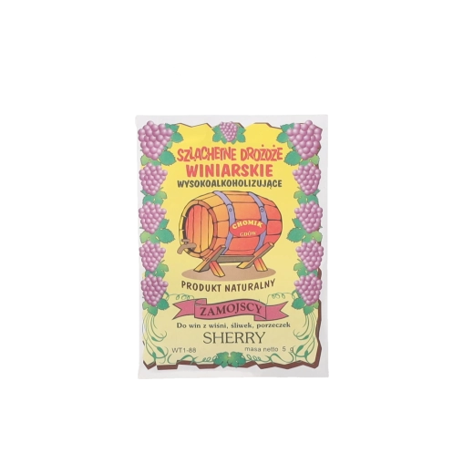 Levure de vinification Sherry pour vins de dessert et blancs, 5 g