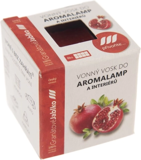 Cire parfumée pour brûle-parfum grenade 30 g (8 pcs)